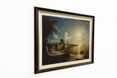 Holdfény jelenet, Southampton, 1820