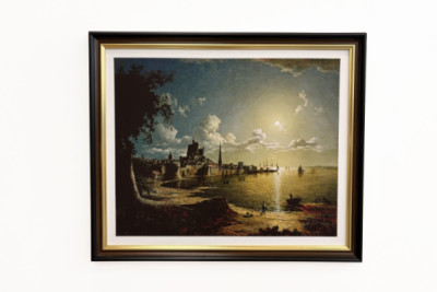 Holdfény jelenet, Southampton, 1820