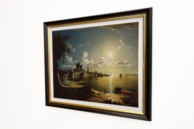 Holdfény jelenet, Southampton, 1820