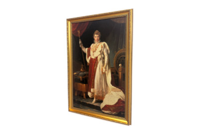 Napóleon koronázási köntösben, 1804 körül