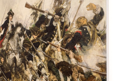 Az öreg Dessauer a torinói csatában, 1883