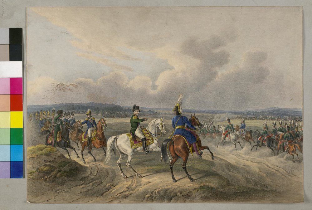 1812 I. Napóleon a Duenánál alkotó: Albrecht Adam