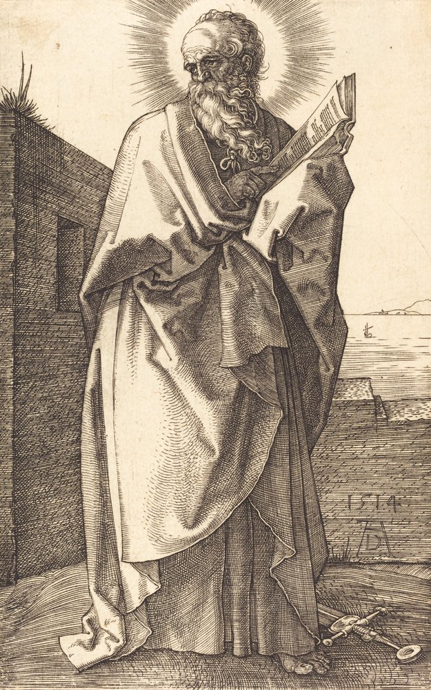 Szent Pál, 1514. alkotó: Albrecht Dürer