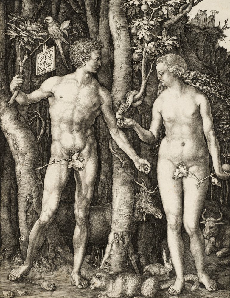 Ádám és Éva alkotó: Albrecht Dürer
