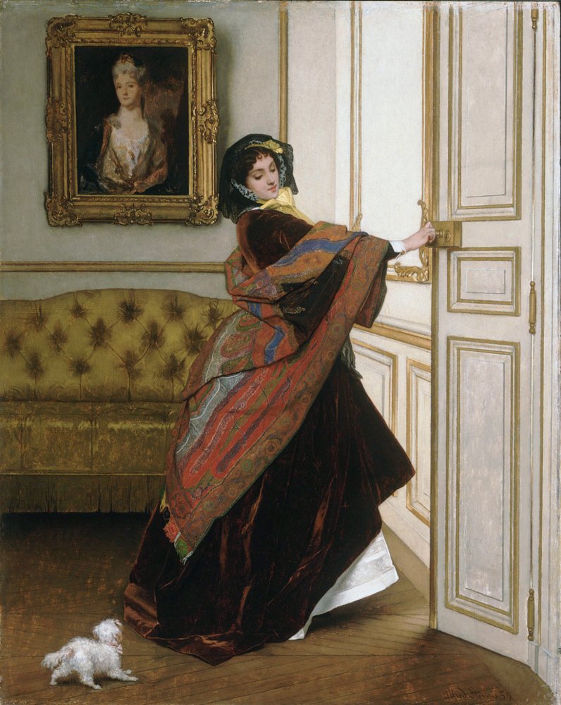 Eljössz velem, Fido alkotó: Alfred Emile Stevens
