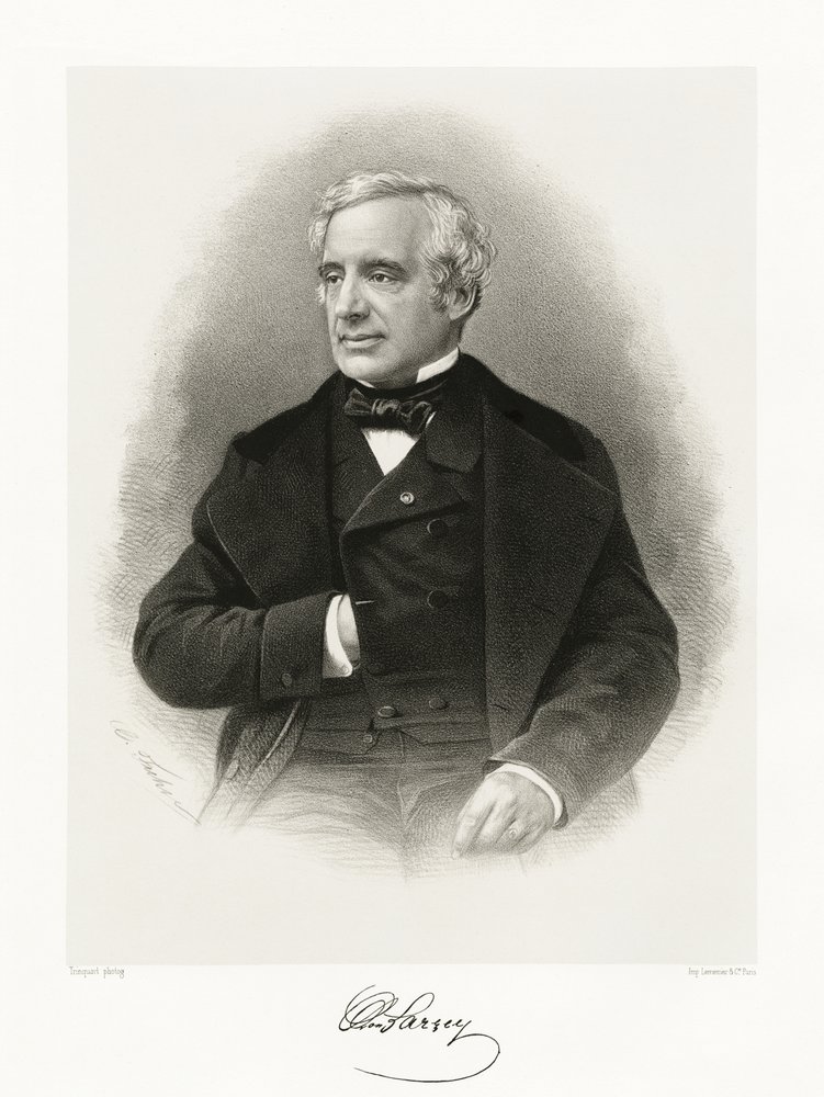 Félix Hippolyte Larrey, 1865-66 alkotó: Antoine Rene Trinquart