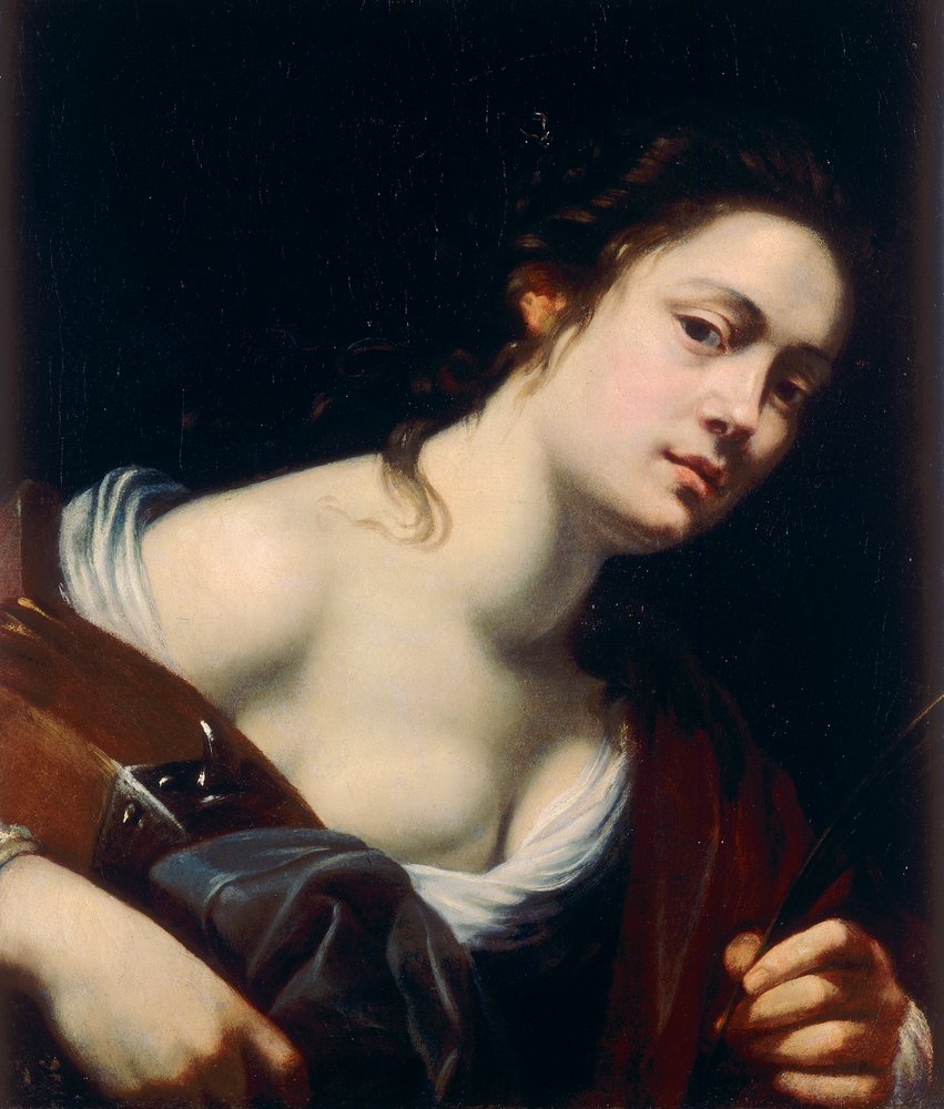 Szent Katalin alkotó: Artemisia Gentileschi