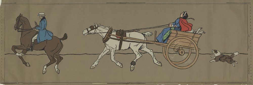 A vadászati fríz alkotó: Arthur Sanderson und Sons Ltd.