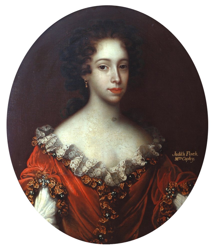 Judith Finch, Mrs Copley (olaj, vászon) alkotó: Artist Unknown