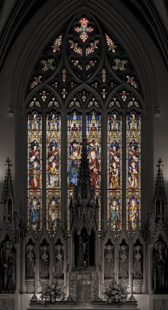 A Szűz megkoronázása, 1851 alkotó: Augustus Welby Northmore Pugin