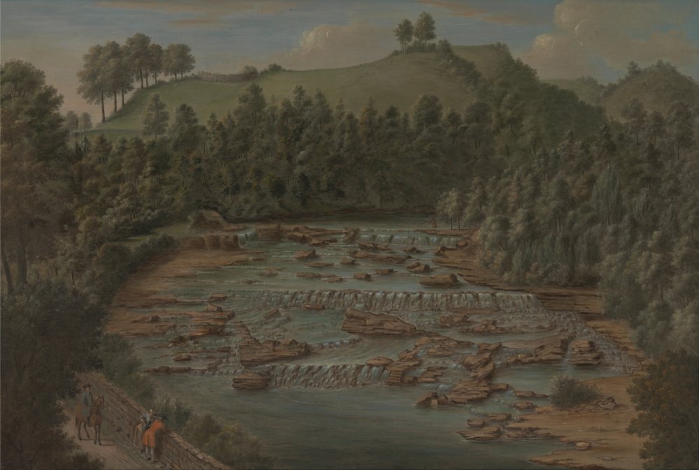 Aysgarth -vízesés, Yorkshire alkotó: Balthasar Nebot