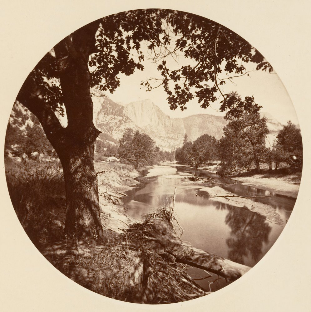 [Yosemite Nemzeti Park, Kalifornia], 1878 körül. alkotó: Carleton Emmons Watkins