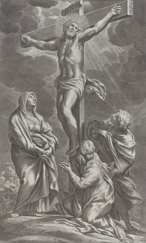 A keresztre feszítés, 1662. alkotó: Cornelis Bloemaert