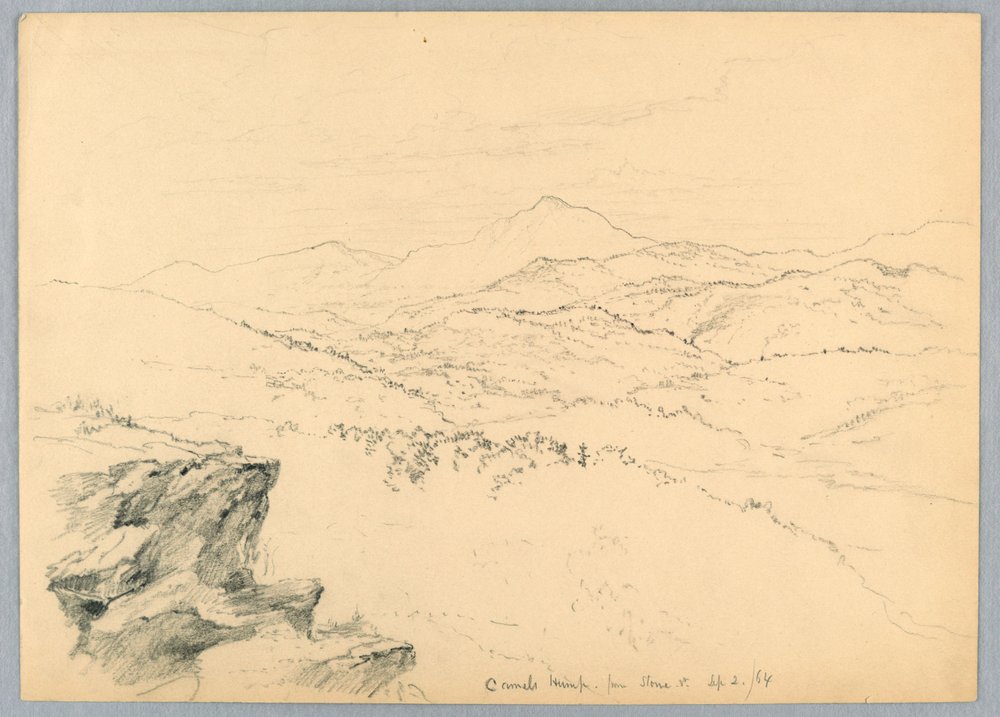 Camels Hump Stowe-ból, Vermontból alkotó: Daniel Huntington