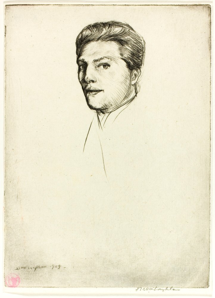 Ötös számú szárazhegy: Portré alkotó: Donald Shaw MacLaughlan