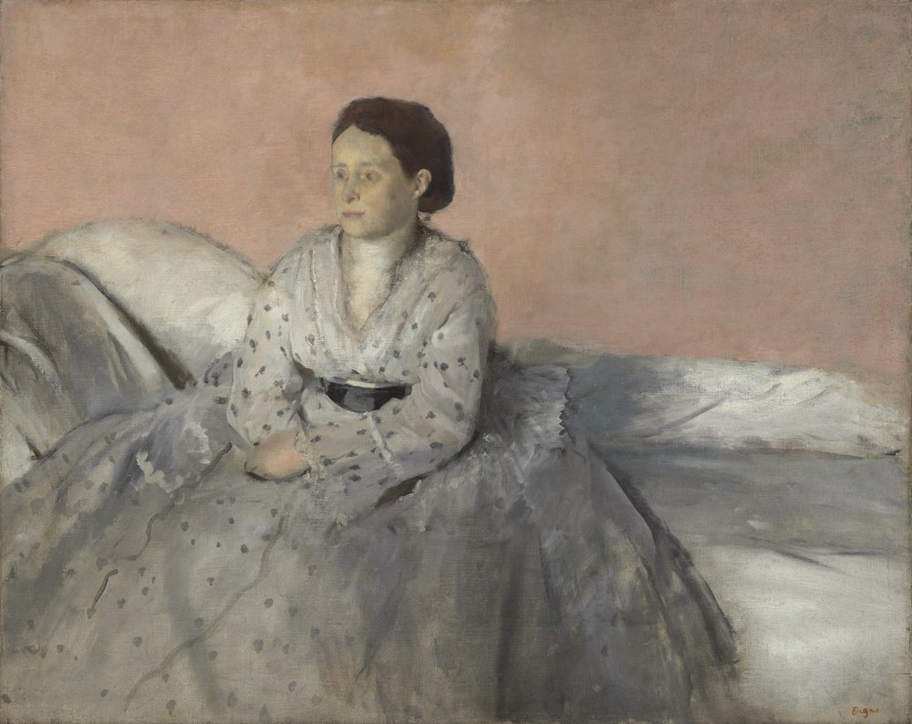 Madame René de Gas, 1872-3 alkotó: Edgar Degas