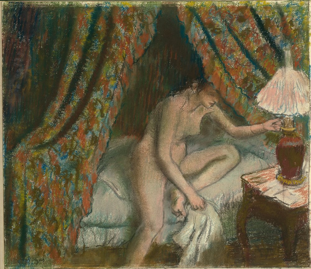 Nyugdíjba vonulás alkotó: Edgar Degas