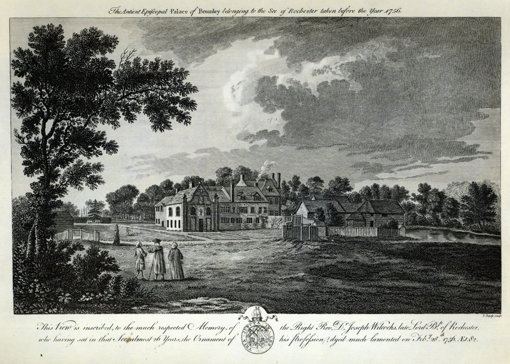 Bromley ókori püspöki palotája alkotó: English School