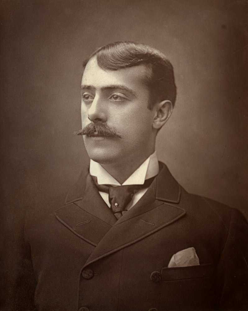 Laurence Cautley brit színész, 1887 alkotó: Ernest Barraud
