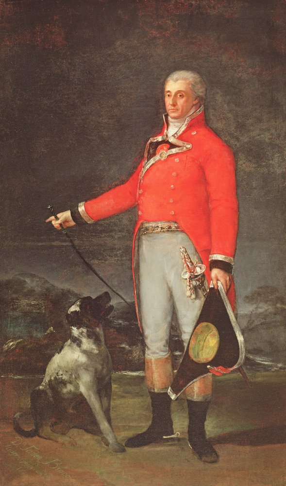 Taddeo Bravo de Rivero, 1806 alkotó: Francisco de Goya