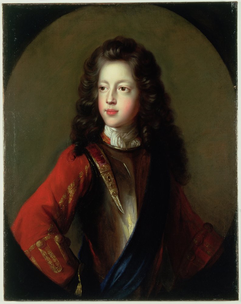 VIII. Jakab skót és III. Jakab angol király, 1704 körül alkotó: Jean-François de Troy