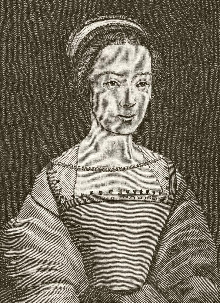 Claude of France, Paul Lacroix (1806-84) „Tudomány és irodalom a középkorban” című művéből 1878-ban jelent meg Londonban. alkotó: French School