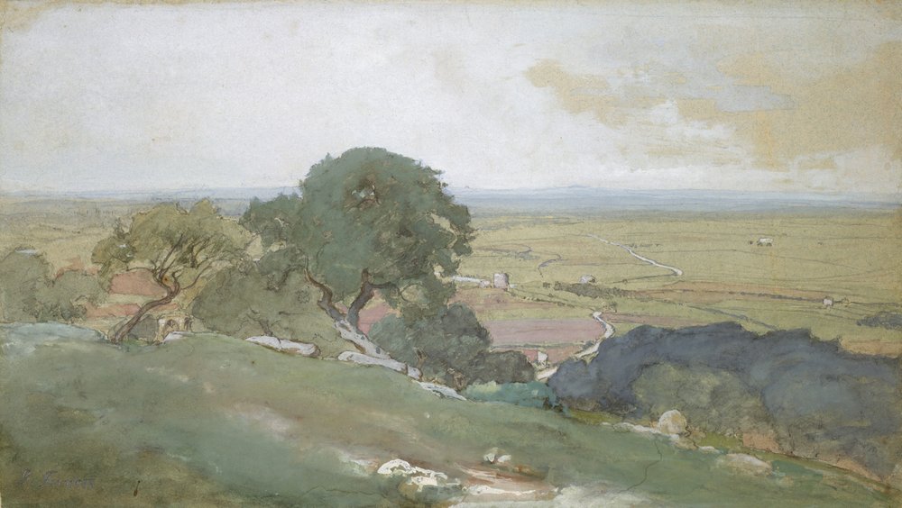Olajfák Tivoliban, 1873. alkotó: George Inness