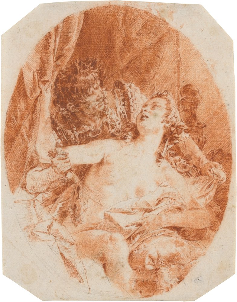 Juno Lucinának ajándékokat nyújtanak át alkotó: Giovanni Domenico Tiepolo