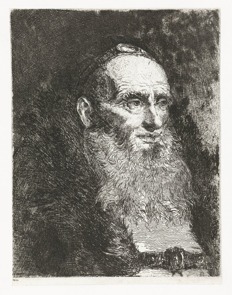 Idős ember Fejgyűjtemény (sorozat címe) Raccolta di Teste (sorozat címe) alkotó: Giovanni Domenico Tiepolo