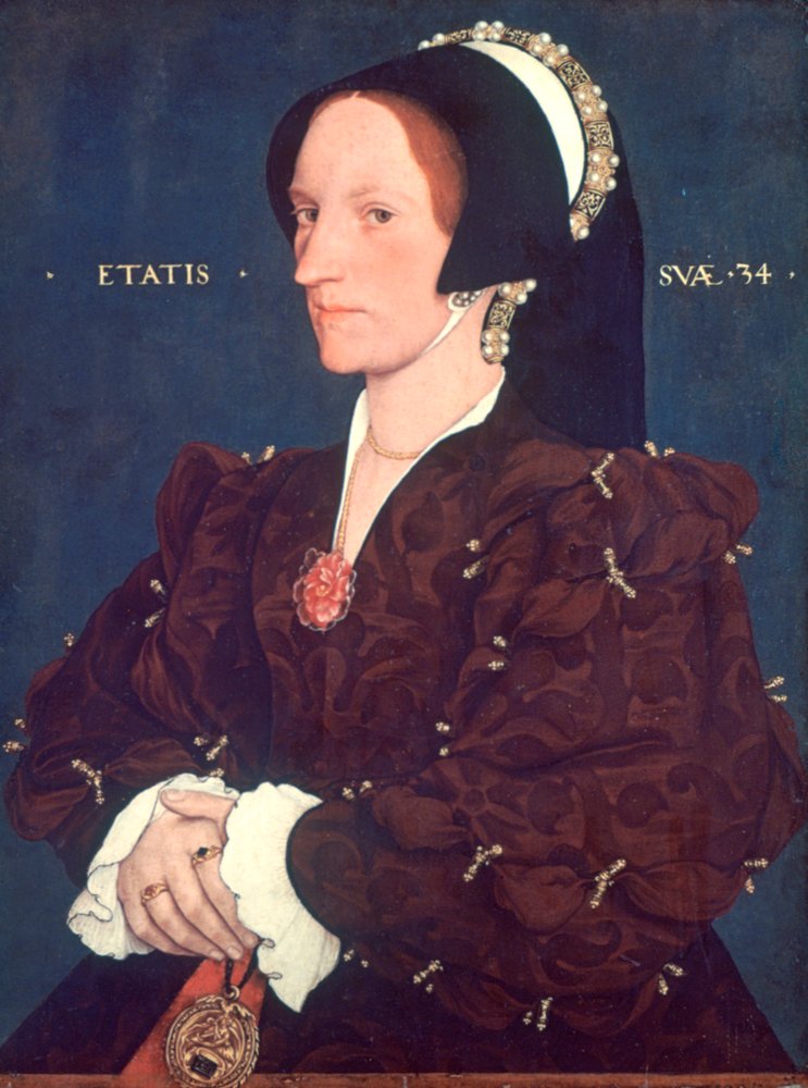 Lady Lee, Margaret Wyatt, 1540 alkotó: Hans Holbein der Jüngere