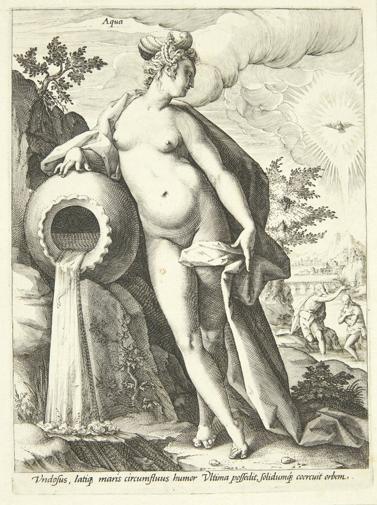Víz (vízi) alkotó: Hendrick Goltzius
