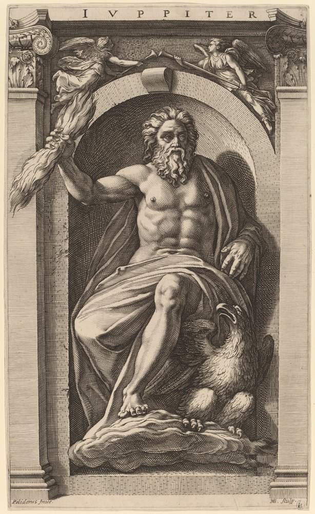 Jupiter alkotó: Hendrik Goltzius after Polidoro da Caravaggio