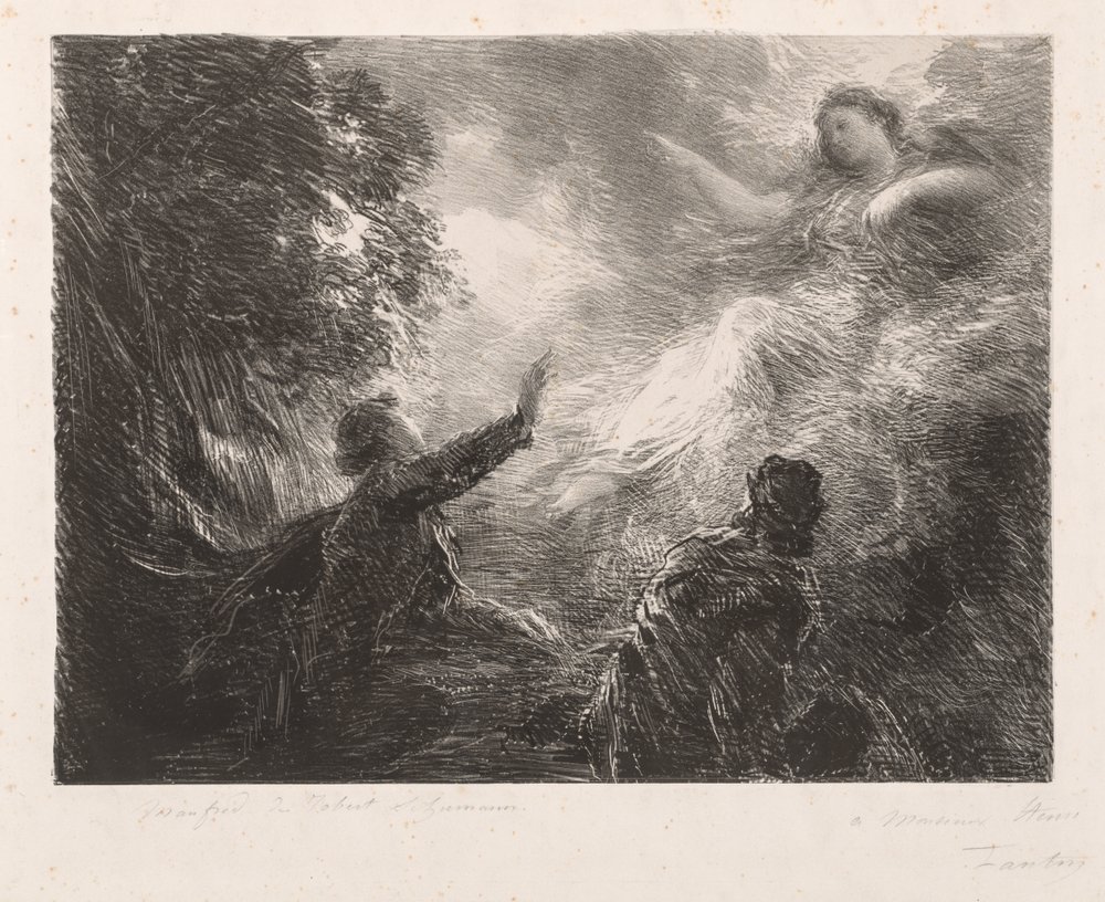 Az Alpok tündére alkotó: Henri Fantin-Latour