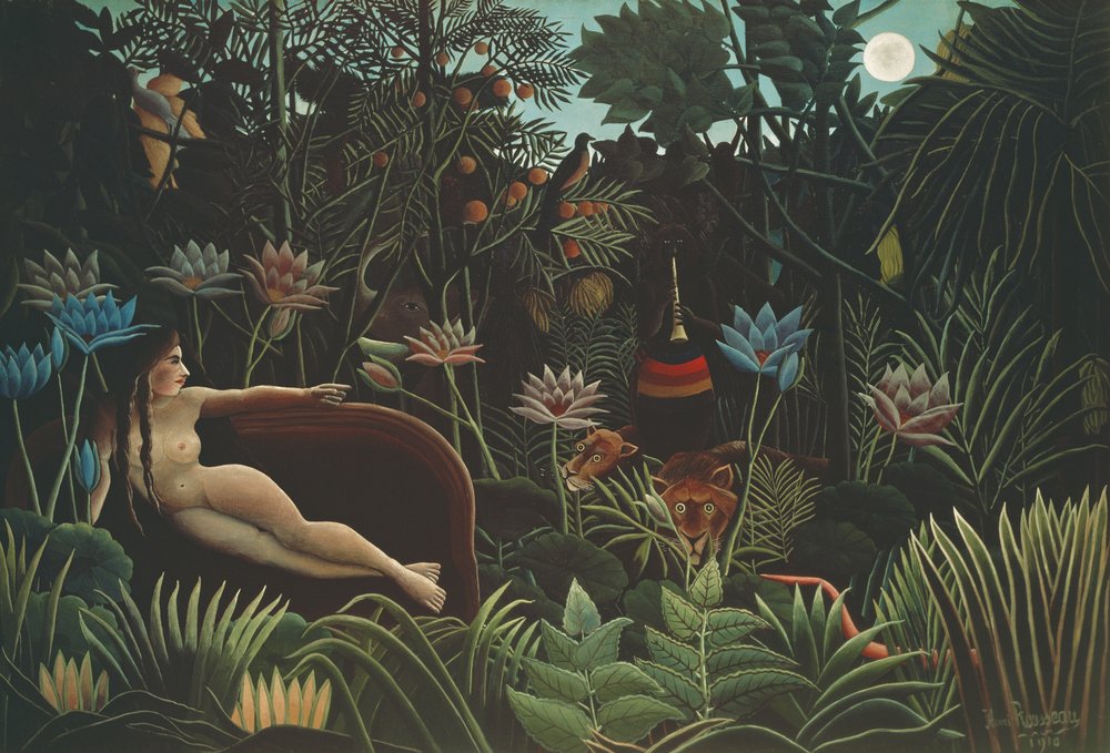 Az álom, 1910 alkotó: Henri Rousseau