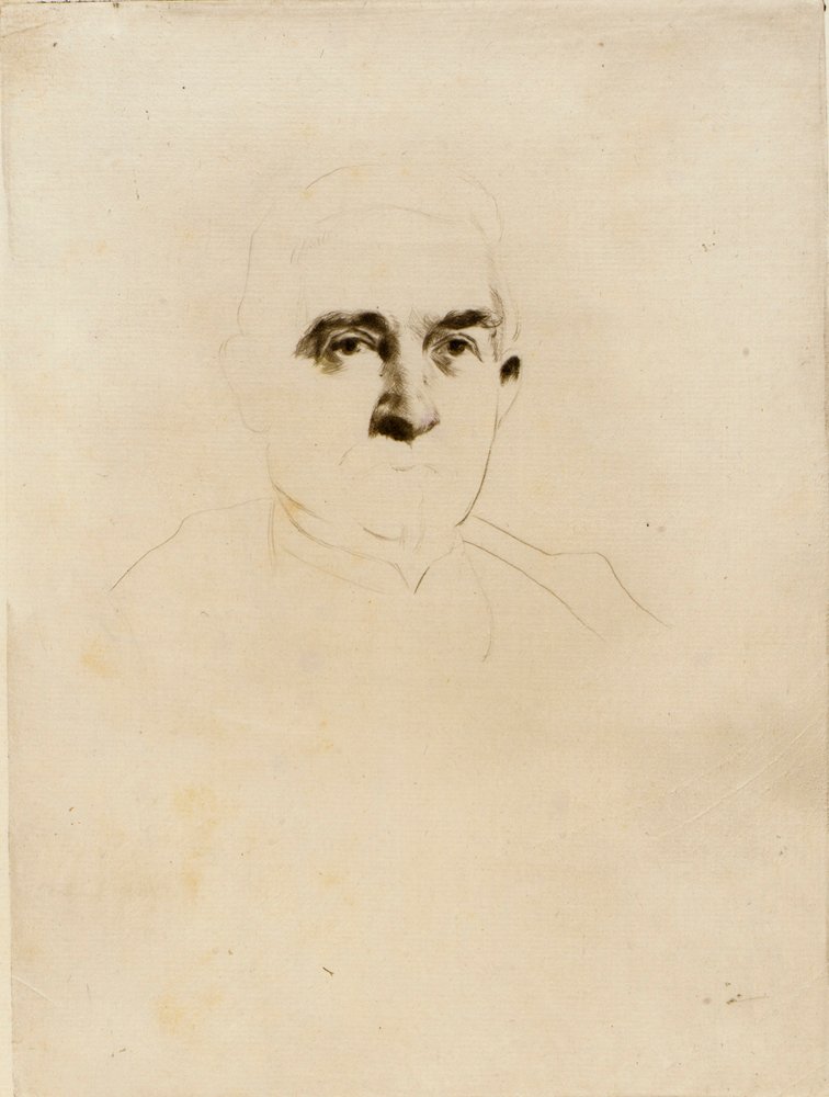 H.C. Weir ezredes portréja (Agricola) alkotó: J. Alden Weir