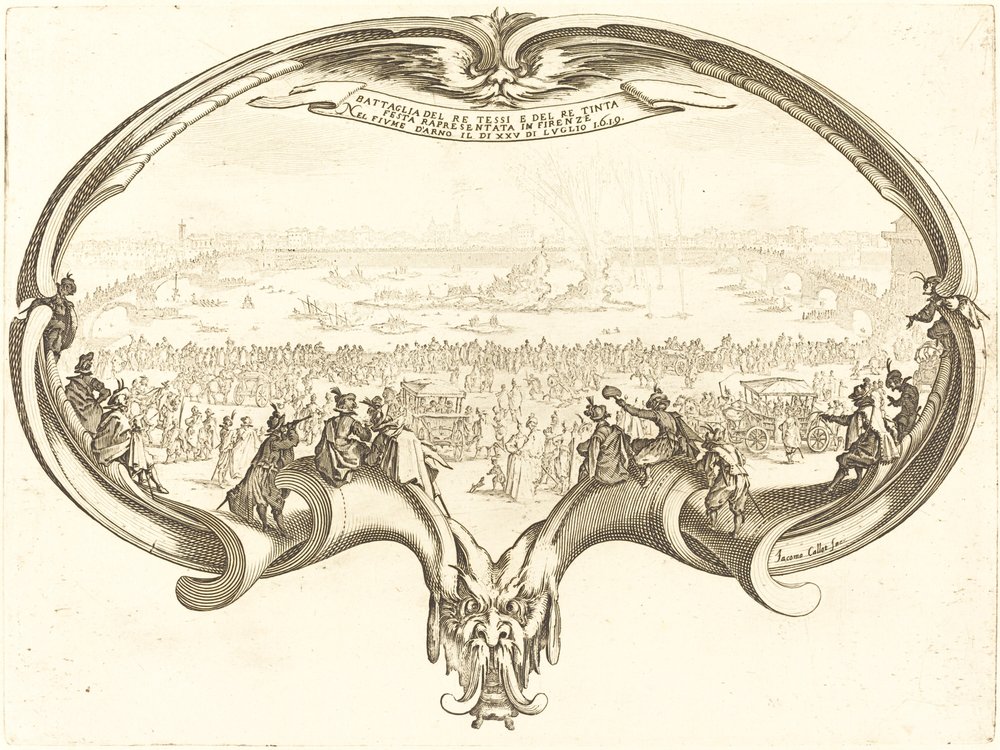 A legyező, 1619. alkotó: Jacques Callot