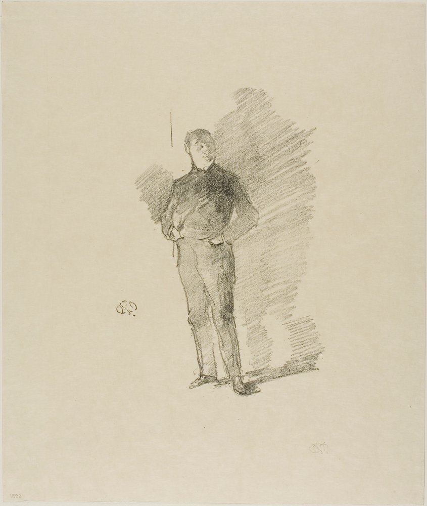 2. számú tanulmány: Mr. Thomas Way alkotó: James McNeill Whistler