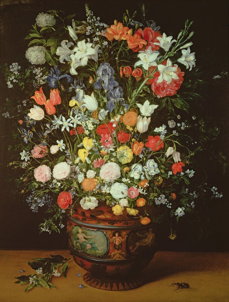 Csendélet virágokkal vázában alkotó: Jan Brueghel the Younger