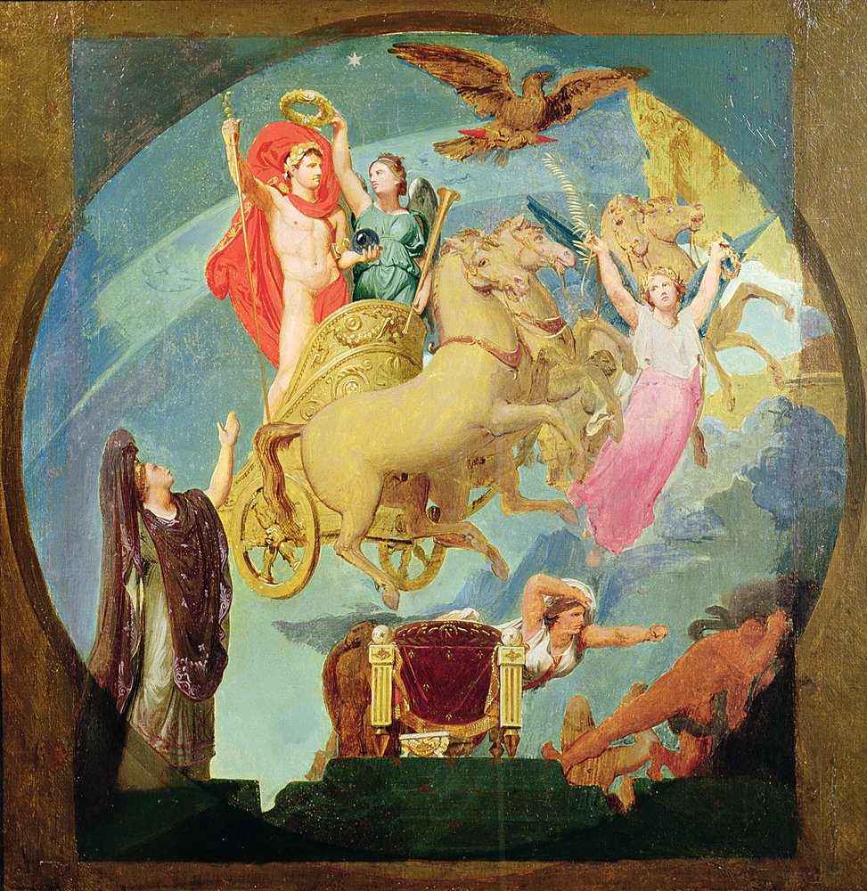 I. Napóleon (1769-1821) apoteózisa, 1853 (a részletekért lásd a 429032-t) alkotó: Jean Auguste Dominique Ingres