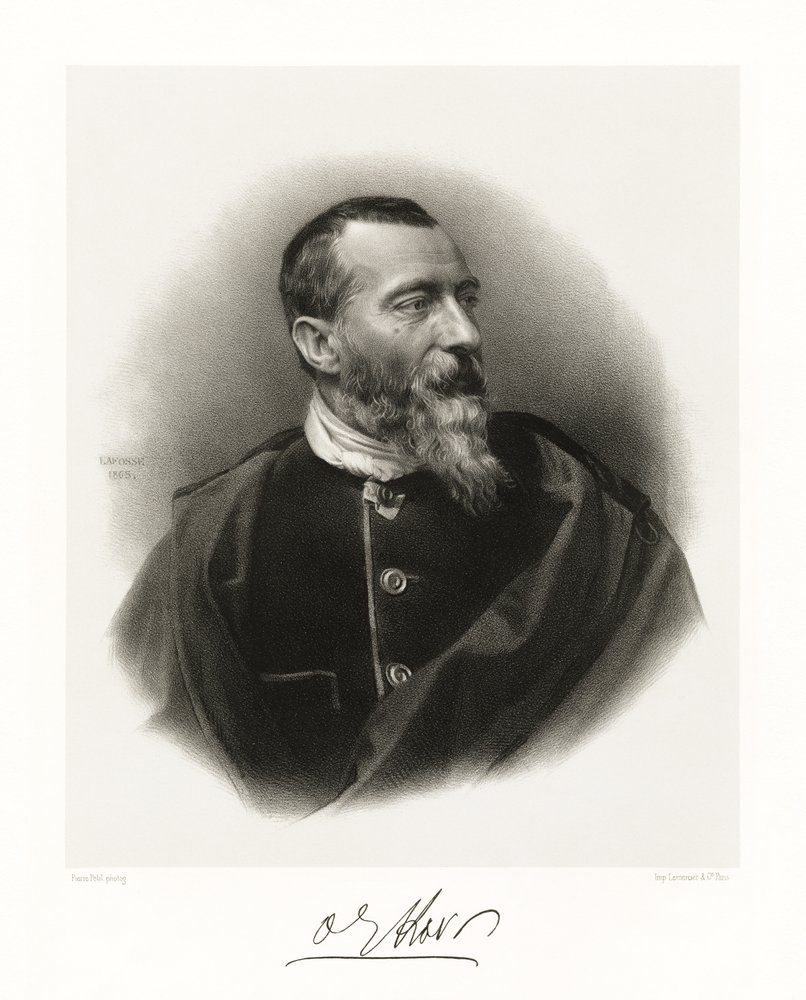 Jean Baptiste Alphonse Karr, 1865-66 alkotó: Jean Baptiste Adolphe Lafosse