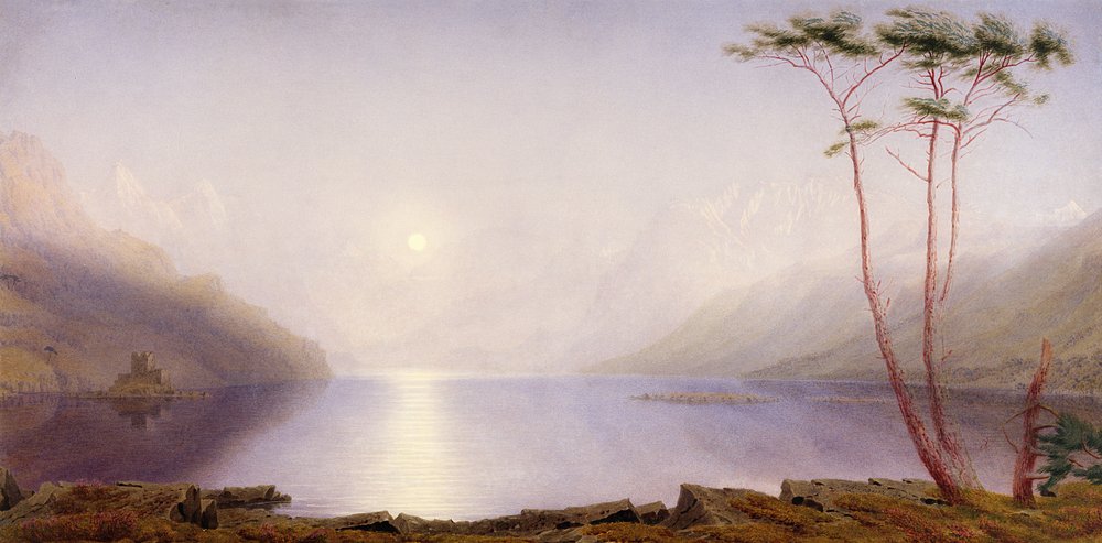 Loch Duich, nyári holdfény alkotó: Joseph Mallord William Turner