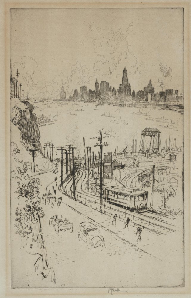 New York, New Jersey-ből alkotó: Joseph Pennell