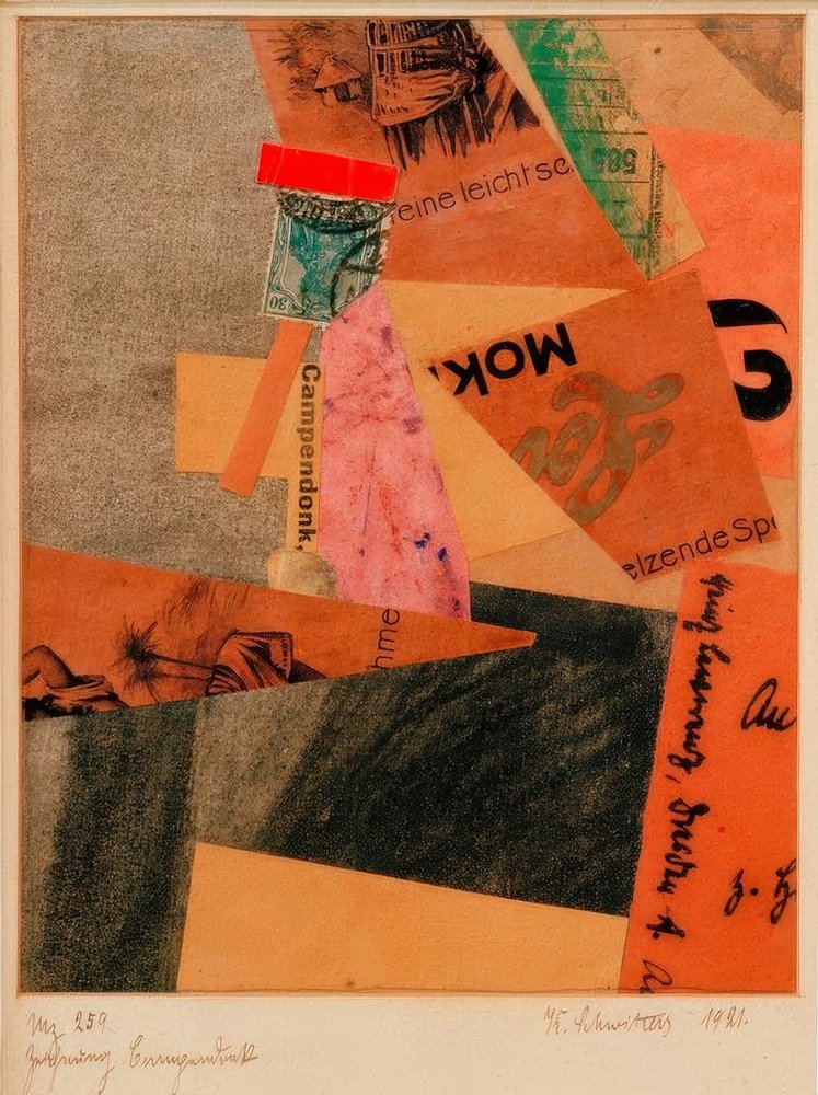 Mz 259 Campendonk rajz alkotó: Kurt Schwitters