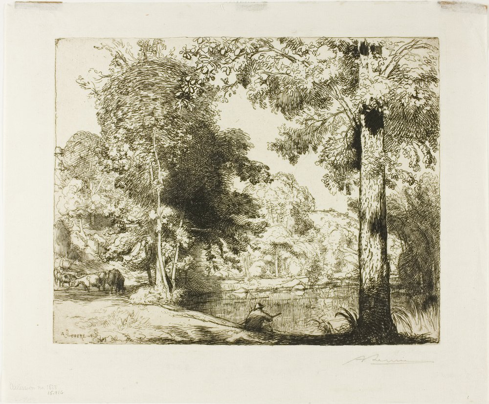 Az élet peremei alkotó: Louis Auguste Lepère