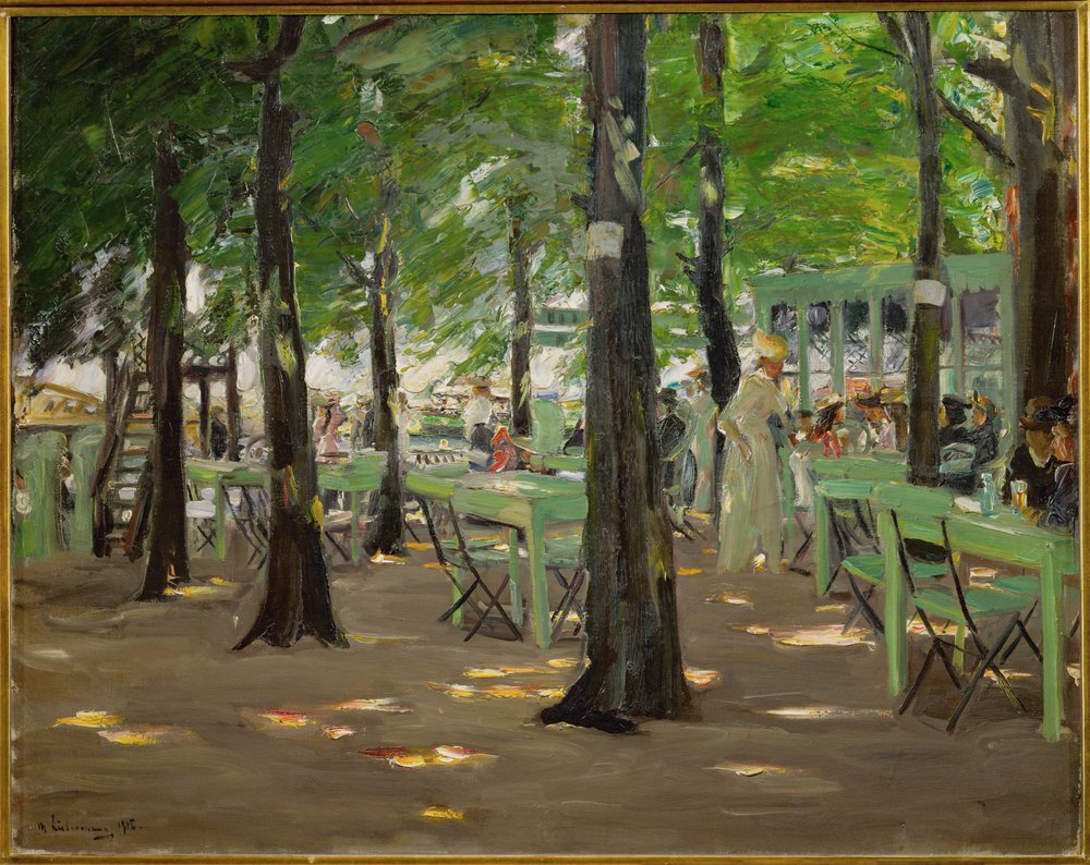 " De Oude Vinck ", garden restaurant in the outskirts of Leiden (festmény vászonra) alkotó: Max Liebermann