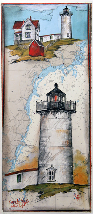 Cape Neddick alkotó: Ole West