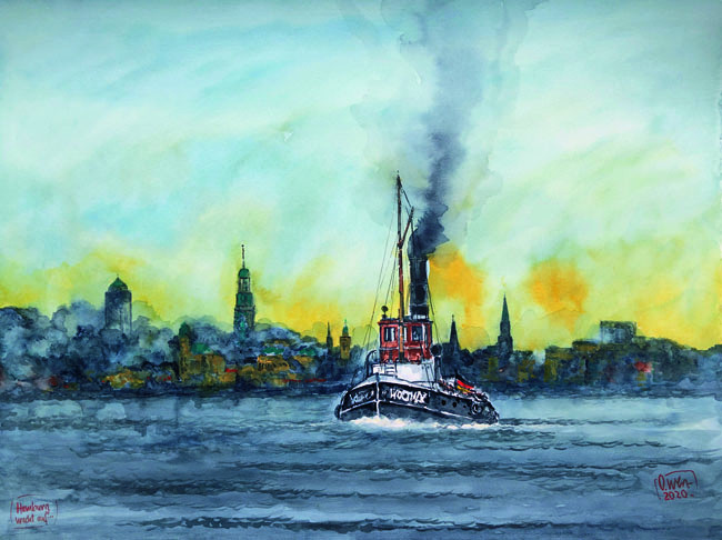 Hamburg felébred alkotó: Ole West