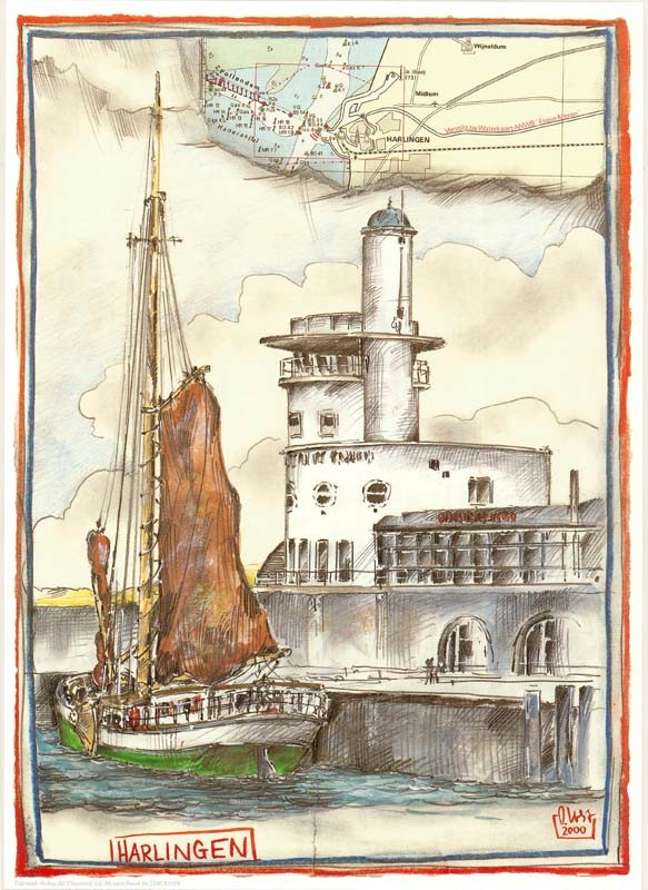 Harlingen, Hollandia alkotó: Ole West