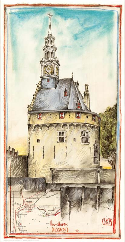 Hoofdtoren (Hoorn), Hollandia alkotó: Ole West