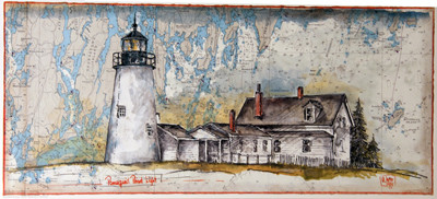 Pemaquid Point alkotó: Ole West